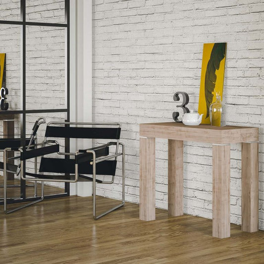 Itamoby Consolle Allungabile Rovere Natura - Tavolo da Pranzo Trasformabile fino a 300 cm