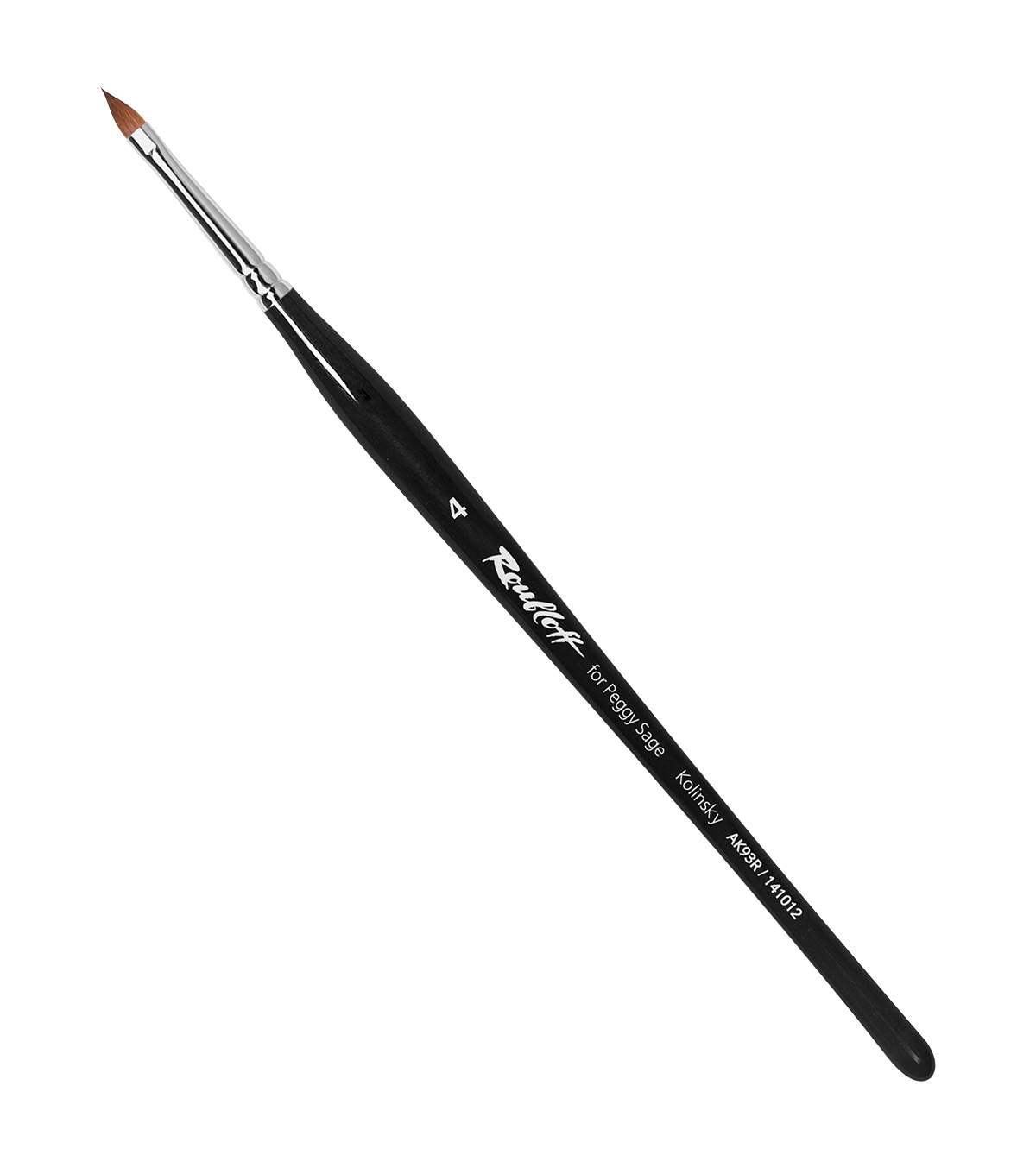 Peggy Sage Pennello Resina Kolinsky Roubloff Ak93r-4 Setole Nat