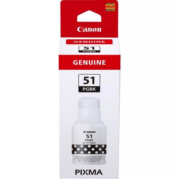Canon GI51 Nero Flacone d'Inchiostro Originale - GI51PGBK/4529C001