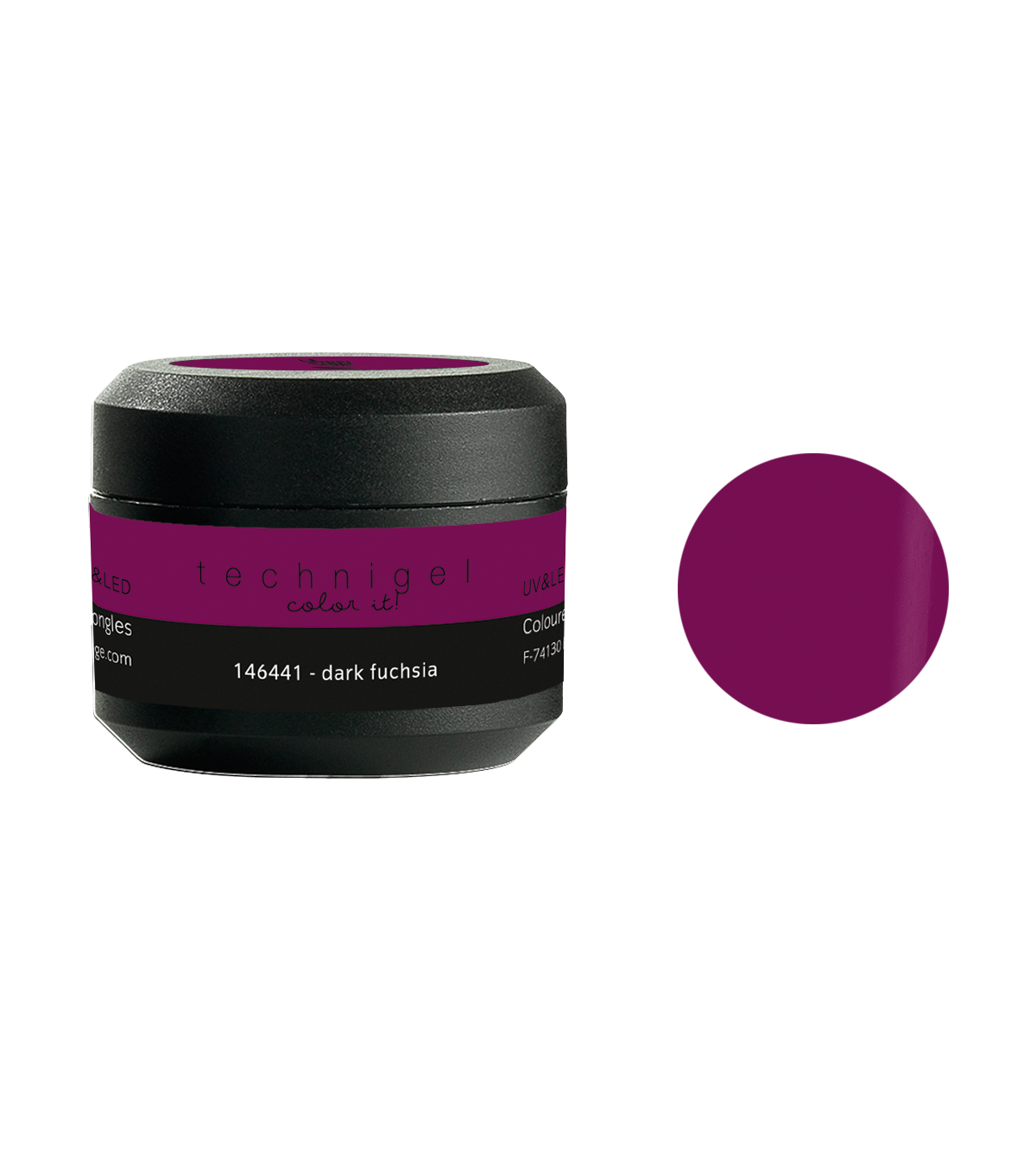 Peggy Sage Gel Uv&Led Colorato Per Unghie Dark Fuchsia 5g