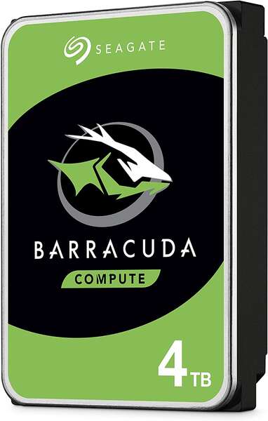 Seagate BarraCuda Disco Rigido Interno (HDD) 4TB 3.5" SATA3