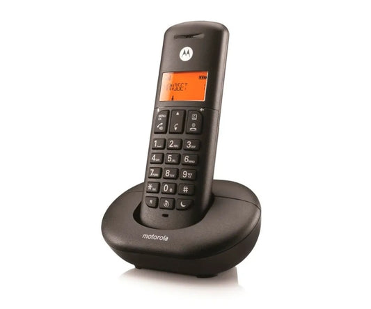 Motorola E201 Telefono Cordless DECT - Identificativo di Chiamata - Vivavoce