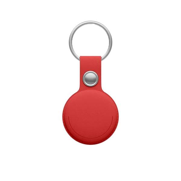 Leotec Easy Tag Nero + Portachiavi Rosso - Compatibile con iOS/Android