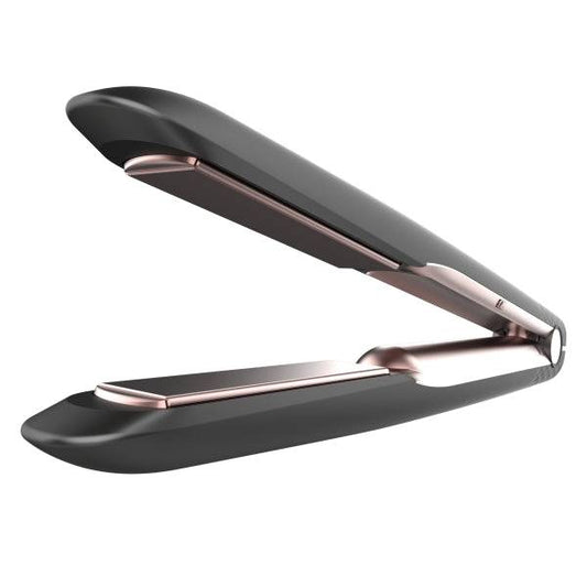 Cecotec Bamba RitualCare Liberty Pro Piastra per Capelli - Autonomia 40min - Base di Ricarica Portatile - Temperatura Regolabile - Rivestimento Ceramico - Blocco di Sicurezza - Piastre Flottanti - Colore Nero