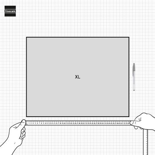 Finocam Neutro Calendario da Parete in Catalano - Annuale 2027 - Visualizzazione Mensile - Formato XL - 540x420mm - Spirale Doppia - Carta da 135g/m2 - Spazio per Scrivere - Numeri Grandi - Colore Rosso e Bianco