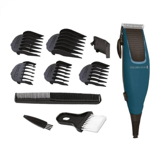 Remington Apprentice Tagliacapelli con Cavo - Kit Completo di Taglio - Colore Blu