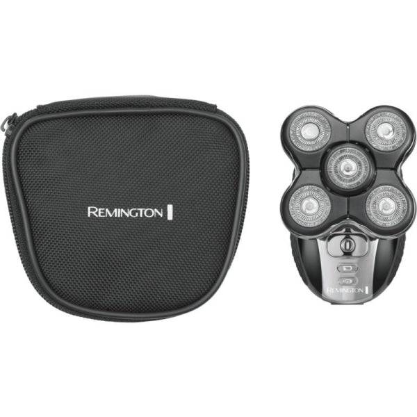 Remington Ultimate Series RX5 Rasoio per Testa - 5 Testine Rotanti - Batteria Ricaricabile - Colore Nero