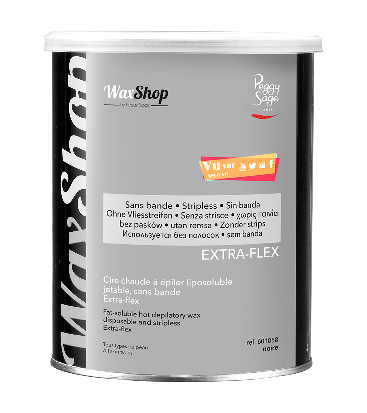 PEGGY SAGE CERA DEPILATORIA LIPOSOLUBILE A CALDO 800ML - NOIR E