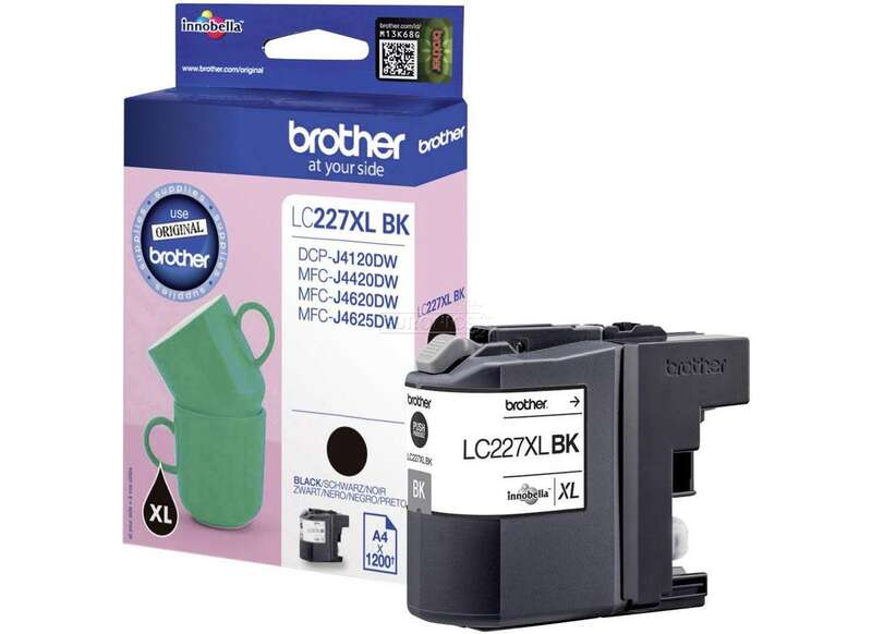 Brother LC227XL Nero Cartuccia d'Inchiostro Originale - LC227XLBKBP