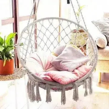 Amaca a dondolo Grigio Chiaro Ø 82x120: Relax in Stile Amache Hobby Shop Solution