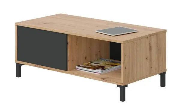 Tavolo Da Caffe Rovere/Antracite 100X50X40H Tavolini da salotto FORES