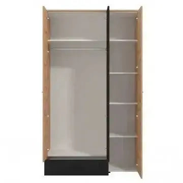 Armadio Varadero Bianco e Latte - Dimensioni: cm 119 x 53 x 203,7 h Armadi Hobby Shop Solution