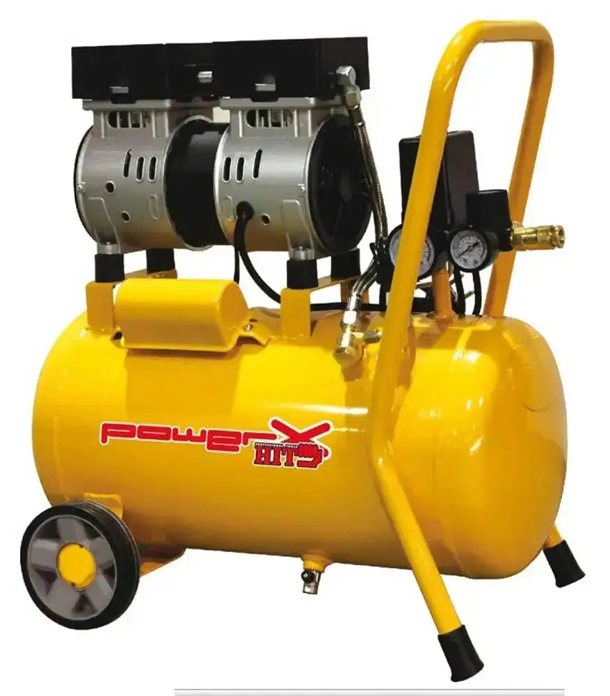 Compressore 24 LT 2HP Silenziato Compressori POWER PLUS