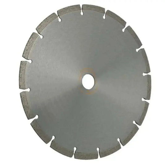 Disco segmentato Forza UNI 115x2,0 mm senza etichetta, ideale per smerigliatrici e taglio materiali edili, foro centrale standard.