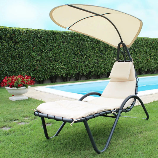 Lettino da giardino capri con tettuccio Sdraio da giardino ANDREA BIZZOTTO