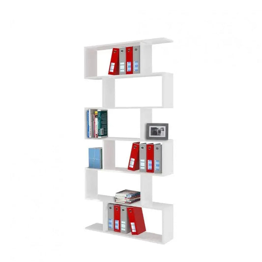 Libreria Moderno Design CALLI - Bianco Lucido Librerie made in italy Web forniture