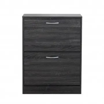 Scarpiera Sally Grigio Scuro: Legno, cm 60x24x80 Scarpiere e organizer per scarpe Hobby Shop Solution