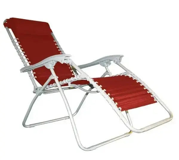 Sdraio relax gravita zero bordeaux Spiaggine HOBBYSHOP