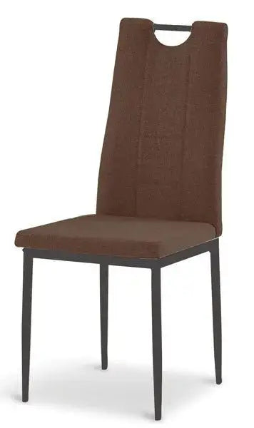 Sedia Globo tessuto diversi colori Sedie per cucina e sala da pranzo Hobby Shop Solution Brown