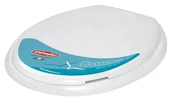 Sedile wc gabbiano cm.47x38x4h b.co Tavolette WC e bidet STEFANPLAST