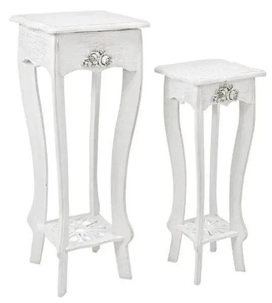 Set tavolo esterno bianco cassetto + ripiano Sedie da giardino ANDREA BIZZOTTO