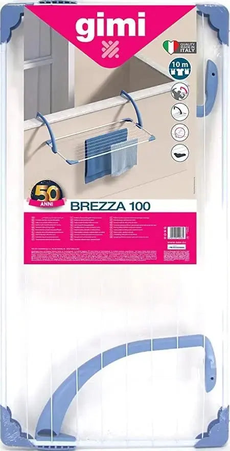 Stendi balcone brezza cm.107x56x30 Stendibiancheria GIMI-VILEDA
