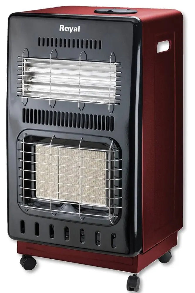 Stufa a gas ed elettrica ventilata bordeaux Stufe a Gas Hobby Shop Solution