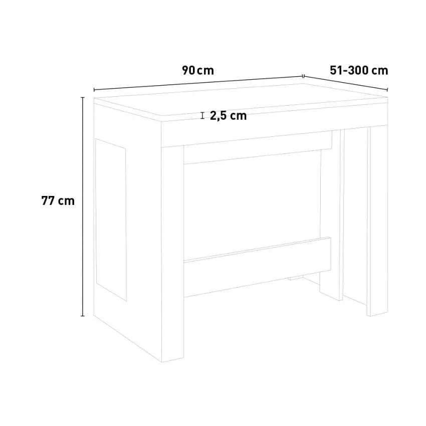 Tavolo Allungabile Consolle Pratika 300 Olmo: Il Prodotto Perfetto per il Tuo Spazio Tavoli Italy Web forniture