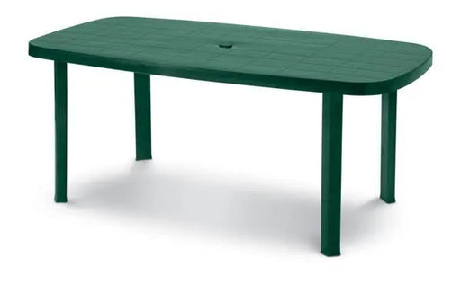 Tavolo in plastica ulisse 180x85 tre colori Tavoli da giardino DIMAPLAST VERDE  
