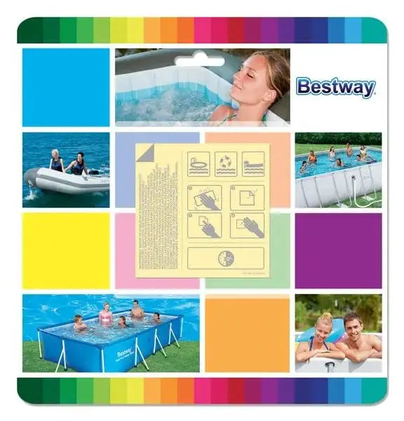 Toppe riparazione piscine rinforzate BESTWAY