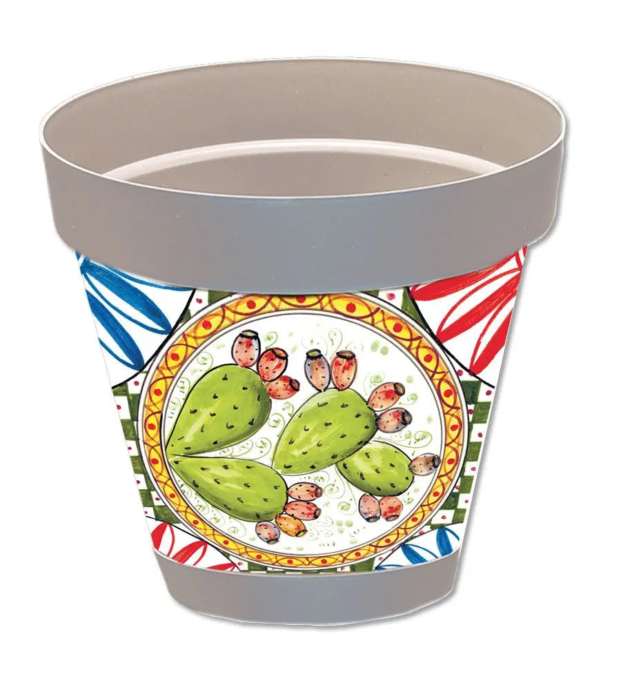 Vaso Sicilia grigio D.14 Naxos Vasi e fioriere Hobby Shop Solution