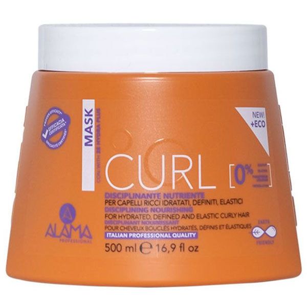 Alama Curl Maschera Percapelli Disciplinante Nutriente 500 Ml