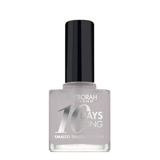 Smalto trasparente Deborah Milano 10 Days Long Base, bottiglia con smalto lunga durata, applicazione semplice, tenuta estrema, SKU: 008148