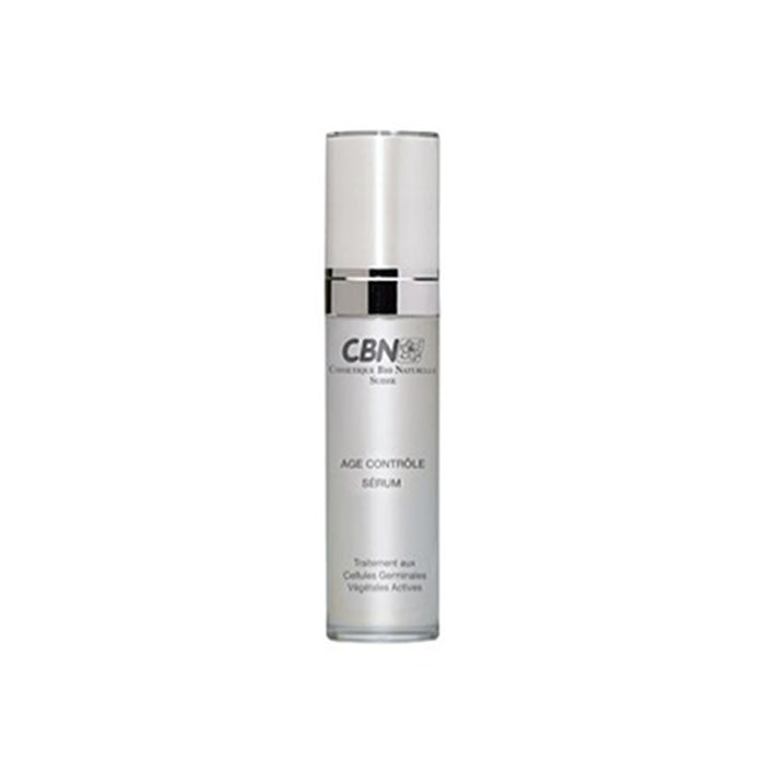 Serum anti-età vegetale in flacone bianco con tappo argento, trattamento ristrutturante e rivitalizzante per la pelle matura, SKU: 3022-38841