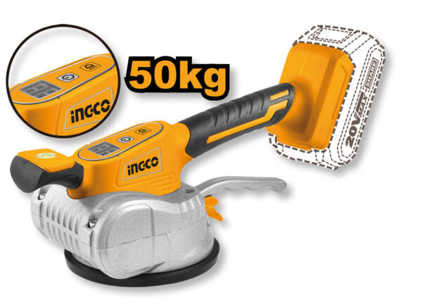 Ventosa Vibrante 20V P20S – 50kg di Forza, 12 Velocità (Solo Corpo)
