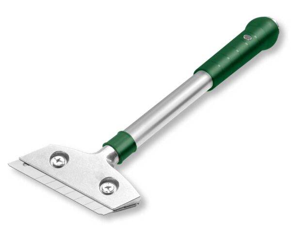 Mini livella magnetica 225 mm con corpo in metallo e manico verde, ideale per lavori di precisione e misurazioni in casa o edilizia