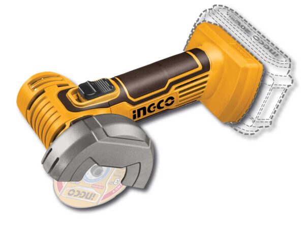 Mini Smerigliatrice a Batteria 20V con Disco da 76 mm – Nuda