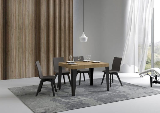 Itamoby Tavolo Allungabile Flame P.80 - Struttura Antracite