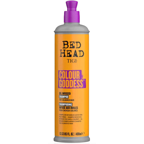 Tigi Bed Head Colour Goddess Oil Shampoo Capelli Colorati 400 Ml