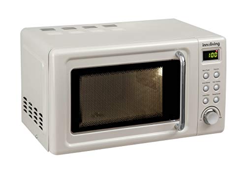 Forno Microonde Vintage Grill 20L 800+700W Beige