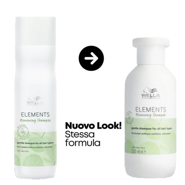 Wella Elements Senza Parabeni Shampoo Rigenerante 250 Ml