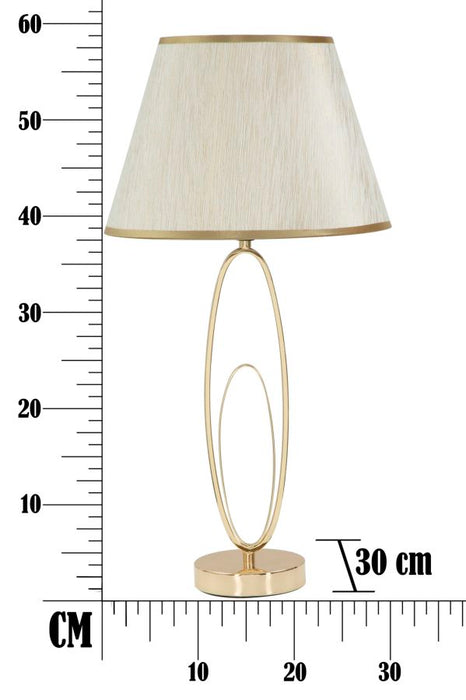 Lampada da tavolo elegante Glam Flush cm ø 30x58