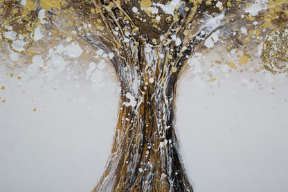 Opera d'Arte su Tela Albero Imponente - cm 180x3,8x60