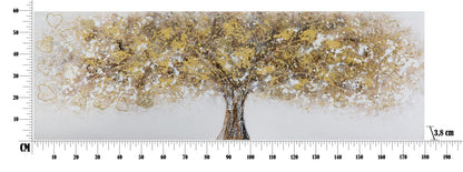 Opera d'Arte su Tela Albero Imponente - cm 180x3,8x60