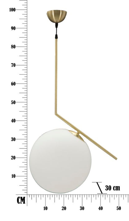 Lampadario Glamy Elegante 50x30x100 cm