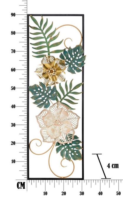 Pannello Decorativo in Ferro Campur - 31x4x90 cm