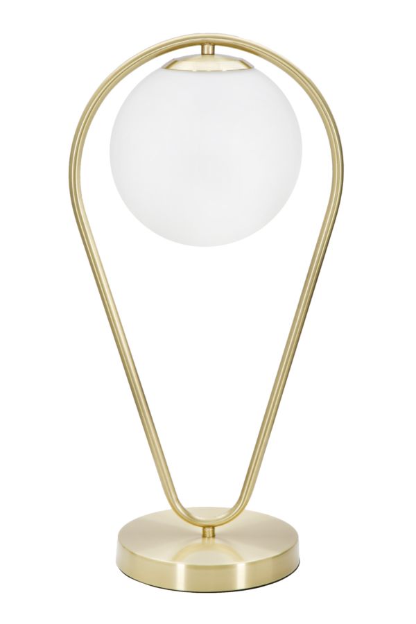 Lampada da tavolo elegante Glamy Drop 25x18x50 cm