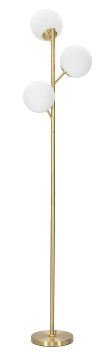 Lampada da terra elegante con 3 luci, diametro 36 cm e altezza 190 cm