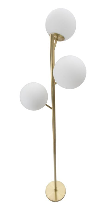 Lampada da terra elegante con 3 luci, diametro 36 cm e altezza 190 cm