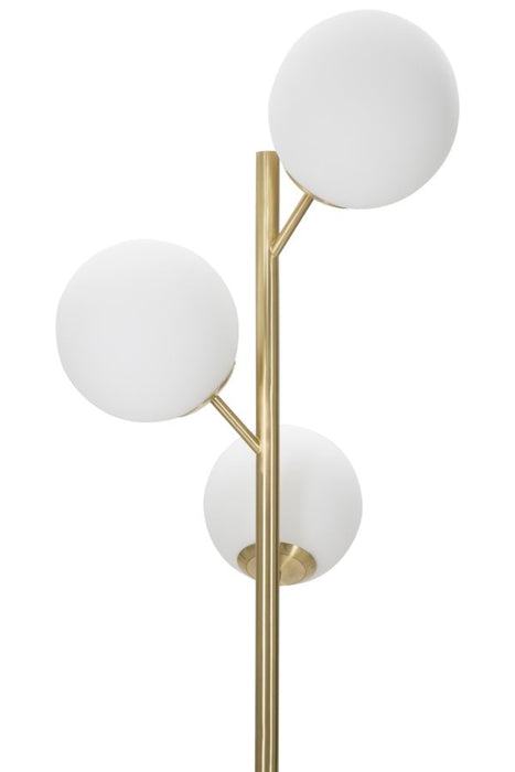 Lampada da terra elegante con 3 luci, diametro 36 cm e altezza 190 cm